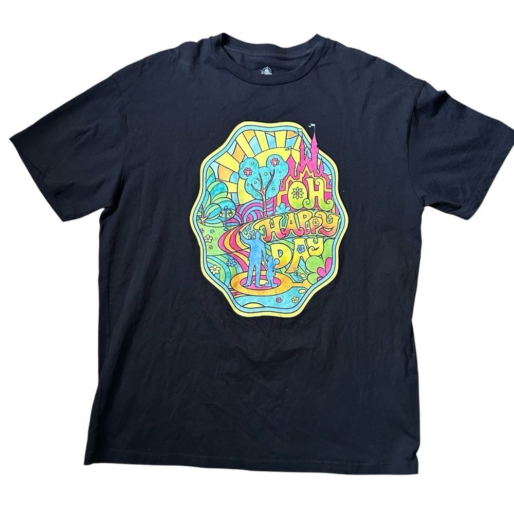 Disney Oh Happy Day Day-Glow T-Shirt - XL